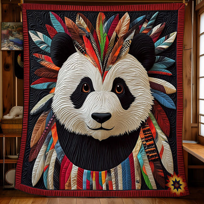 Native American Panda WY1112015CL Quilt