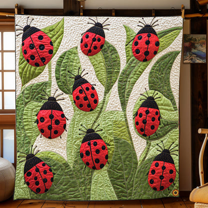 Ladybug Garden WJ2112015CL Quilt