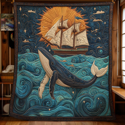 Ocean Whale Dream CW1707041CL Quilt