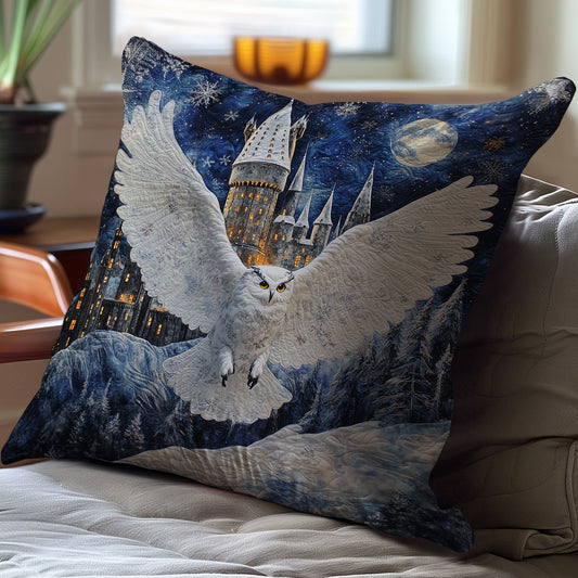 Owl In Night Forest WY2701042CL Quilt Pillow Case