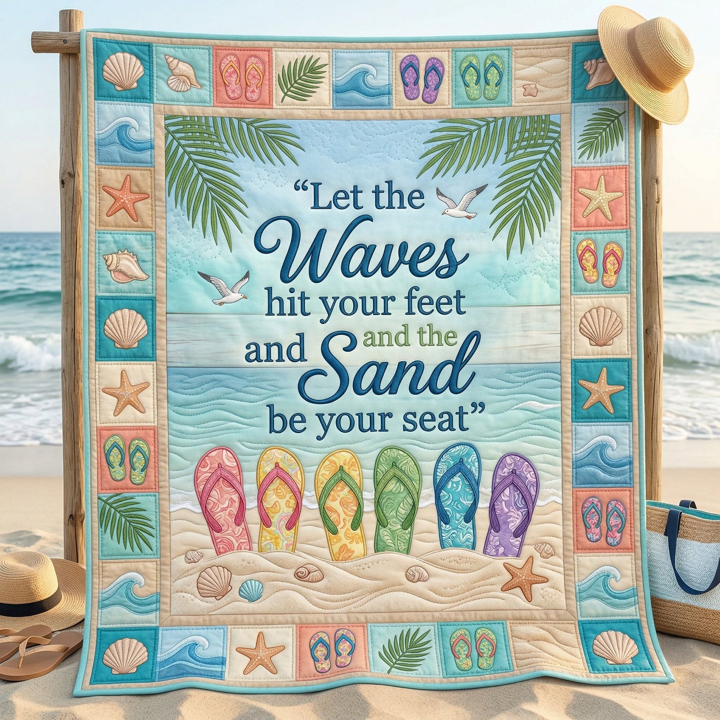 Let The Waves XR0604013CL Quilt
