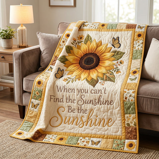 Sunflower Sunshine WN0604023CL Quilt