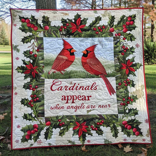 Angel Cardinal WJ3008001CL Quilt