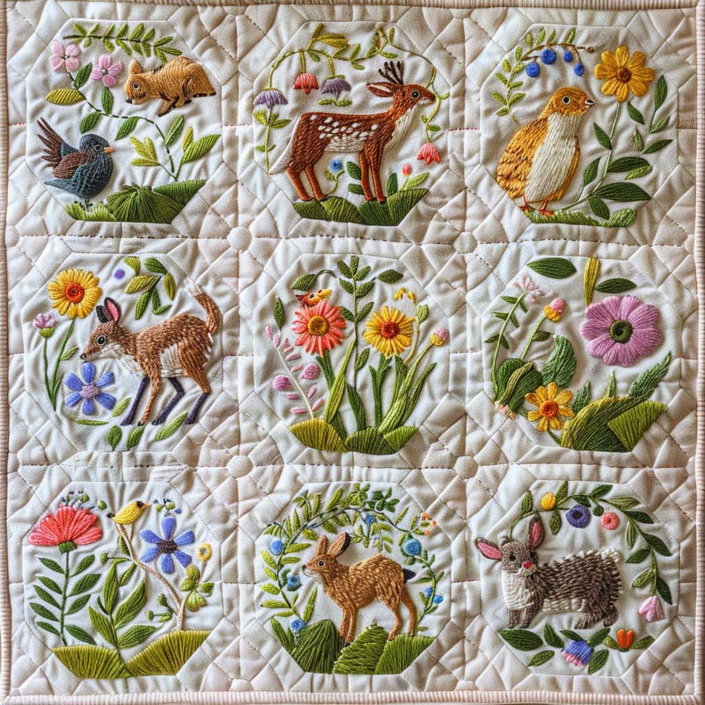 Animal WJ0308002CL Quilt