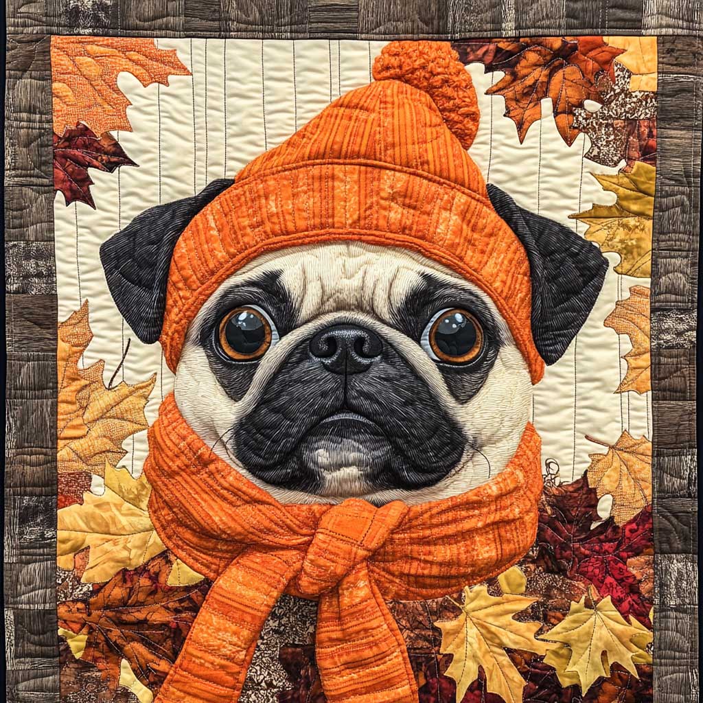 Autumn Bulldog WJ0808034CL Quilt