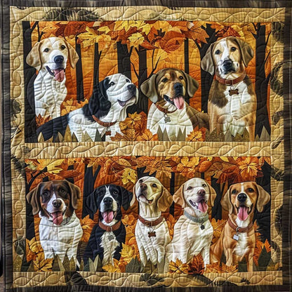 Autumn Labrador WJ1308001CL Quilt