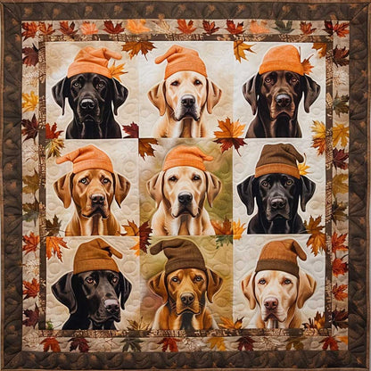 Autumn Labrador WJ1508002CL Quilt