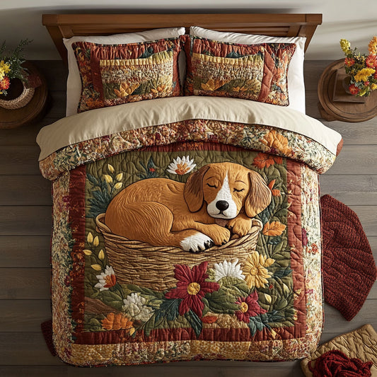 Autumn Leaves & Paws YR2601006CL Duvet Cover Set