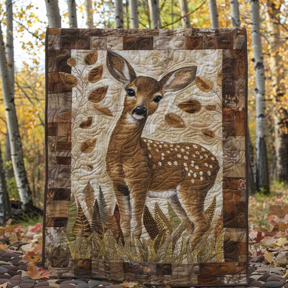 Baby Deer WJ1009001CL Quilt