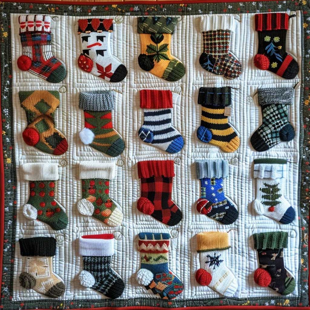 Baby Socks WM3008007CL Quilt