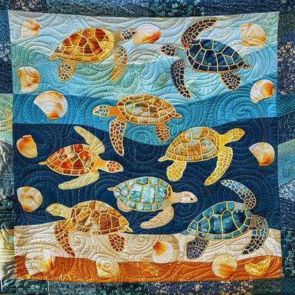 Baby Turtles WM0509034CL Quilt