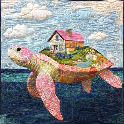 Back To Turtle Home WM0608012CL Quilt