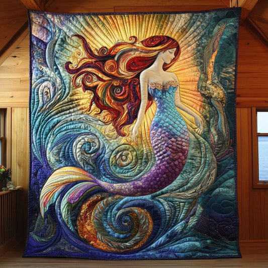 Beautiful Mermaid WJ2003008CL Quilt