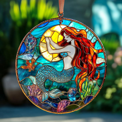 Beautiful Mermaid WX1801094CL Suncatcher