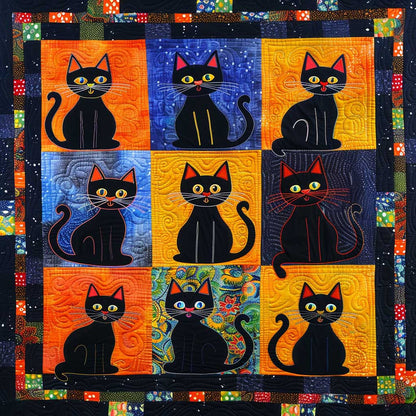 Black Cats WJ1908002CL Quilt