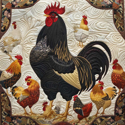 Black Rooster WM0509026CL Quilt