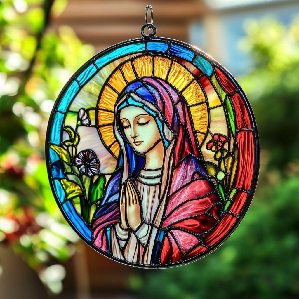 Blessed Mother WX1801095CL Suncatcher