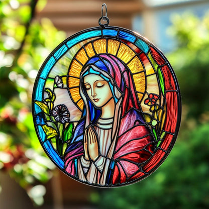 Blessed Mother WX1801095CL Suncatcher