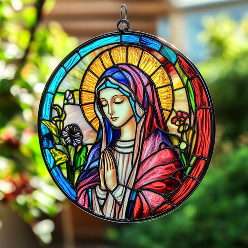 Blessed Mother WX1801095CL Suncatcher