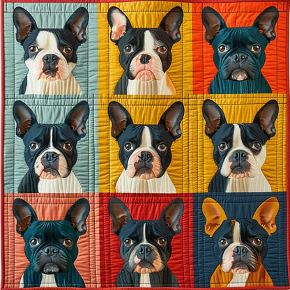 Boston Terrier WJ0509001CL Quilt