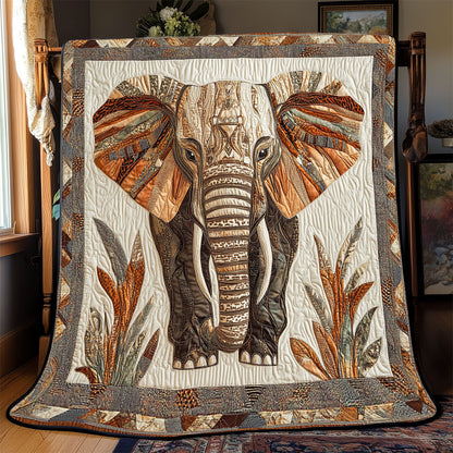 Brown Elephant WX0802012CL Quilt