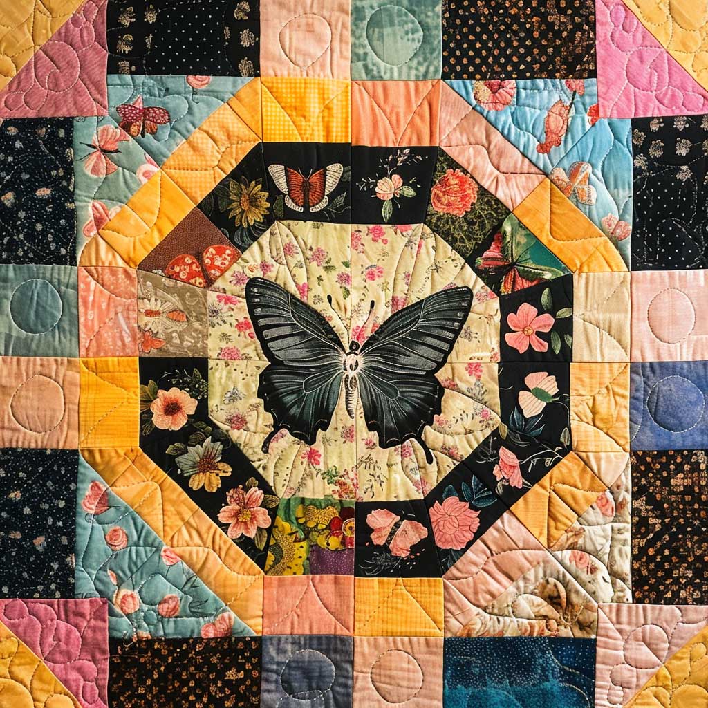 Butterfly WJ0308005CL Quilt