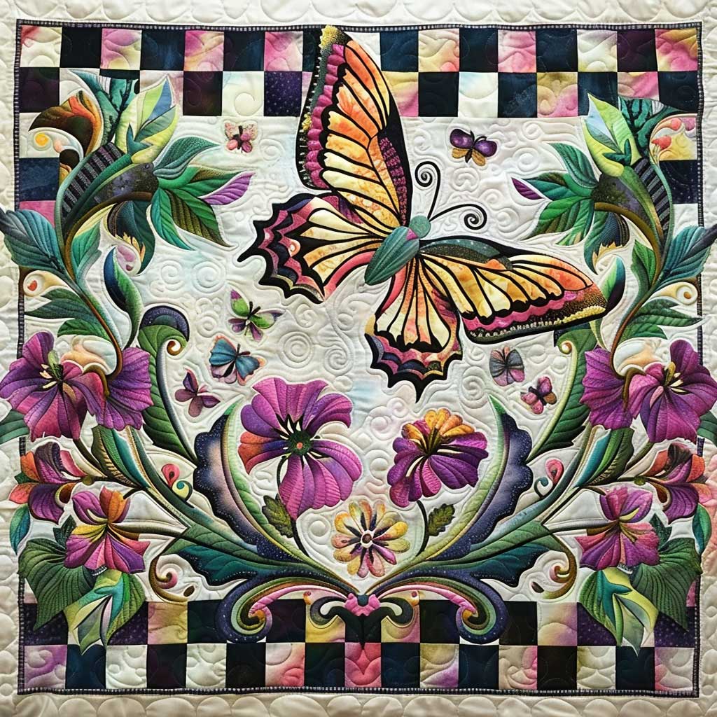 Butterfly WJ0308007CL Quilt