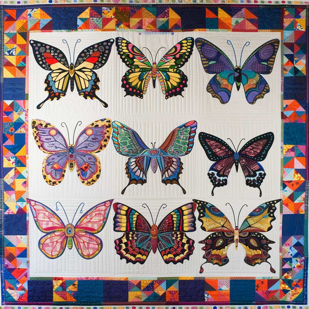 Butterfly WJ0308009CL Quilt