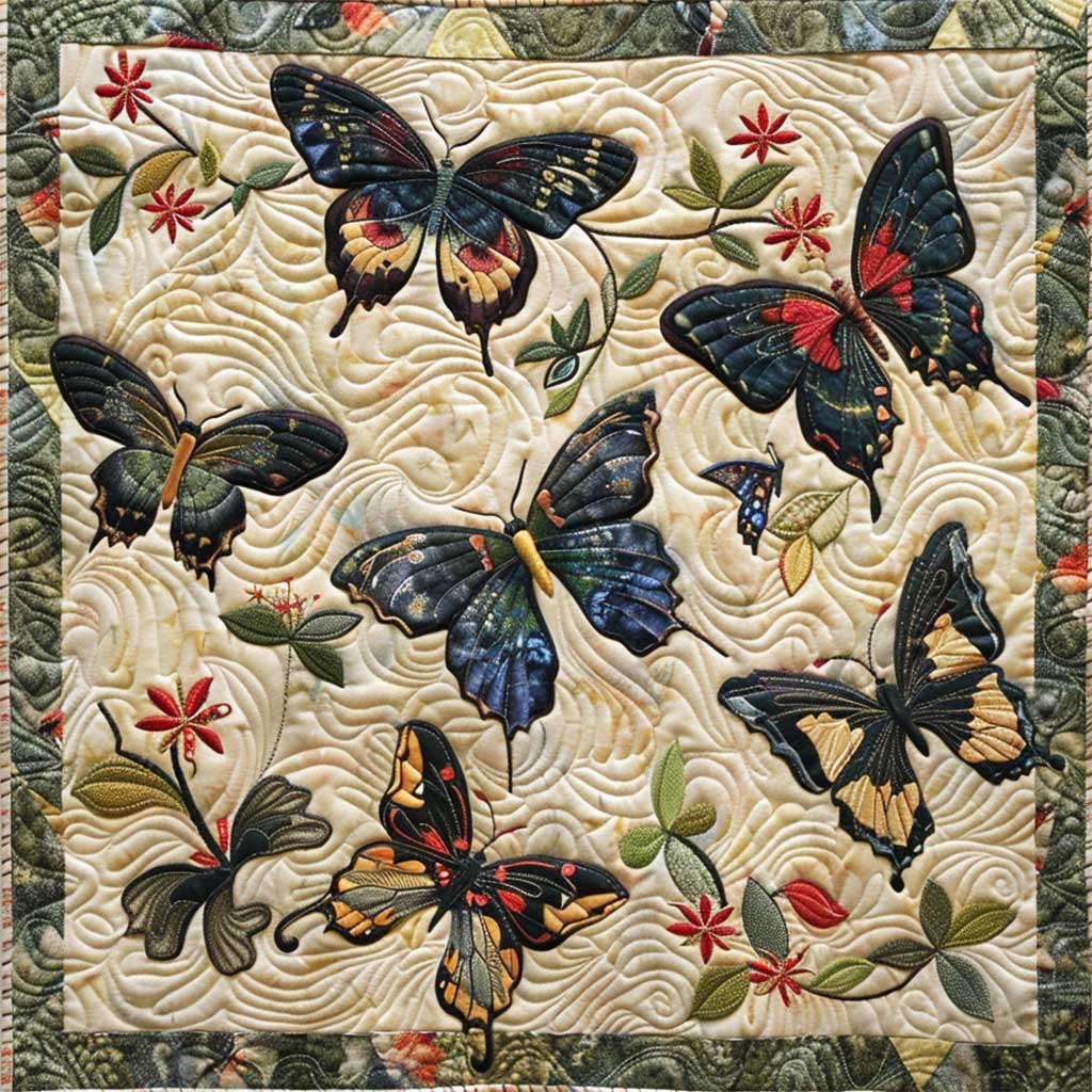 Butterfly WJ0608005CL Quilt