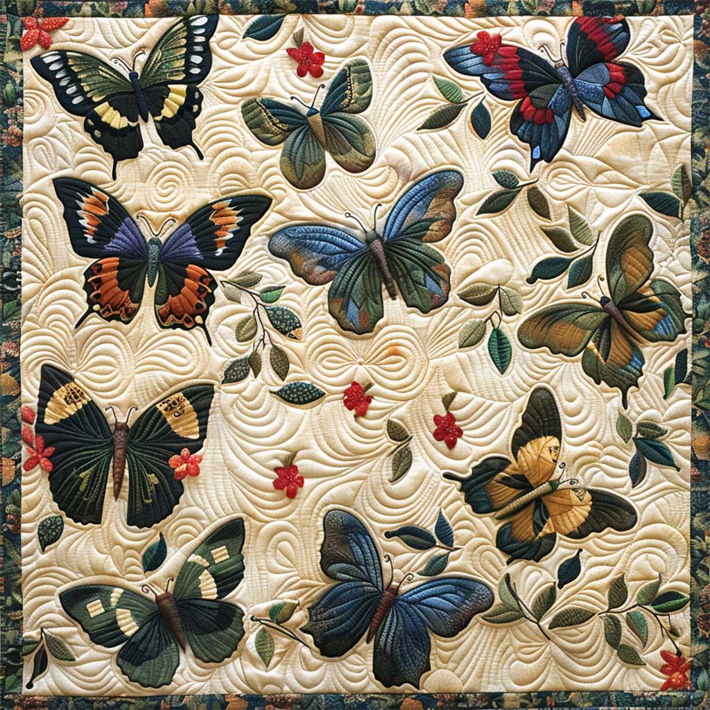 Butterfly WJ0608007CL Quilt