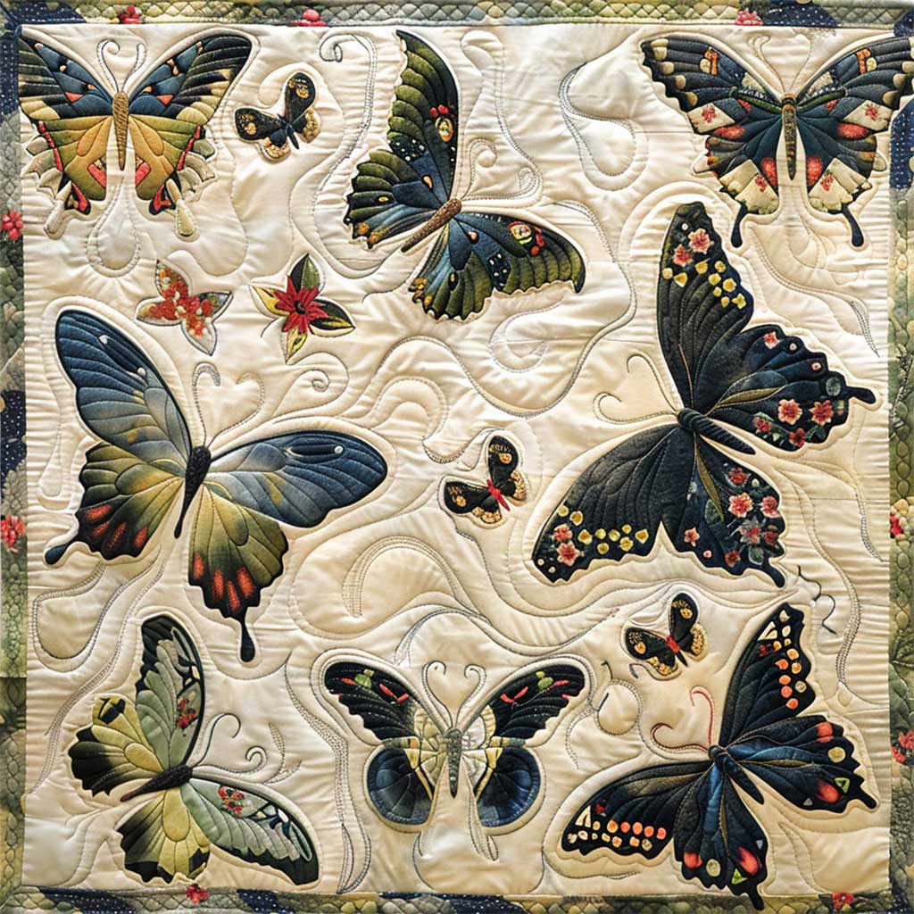 Butterfly WJ0708002CL Quilt