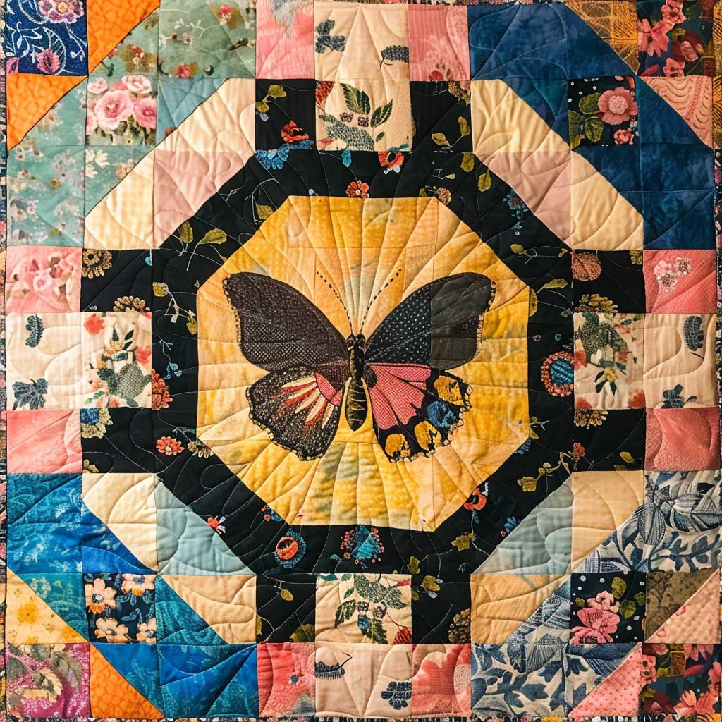 Butterfly WJ0708005CL Quilt