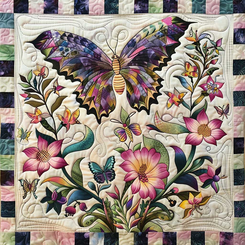 Butterfly WJ1008009CL Quilt