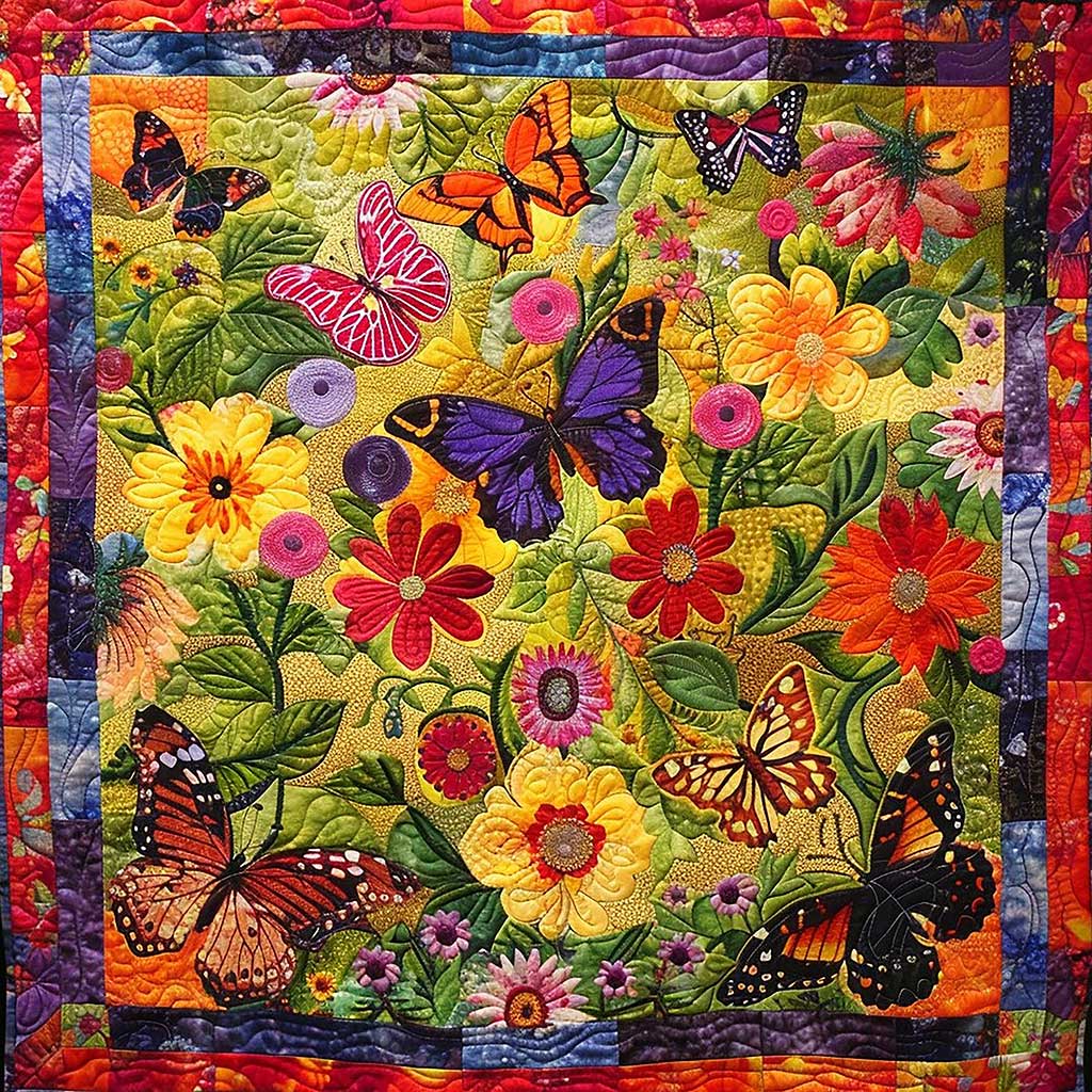 Butterfly WM1008091CL Quilt