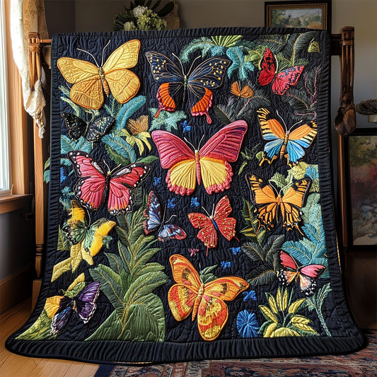 Butterfly Garden WX1302020CL Quilt