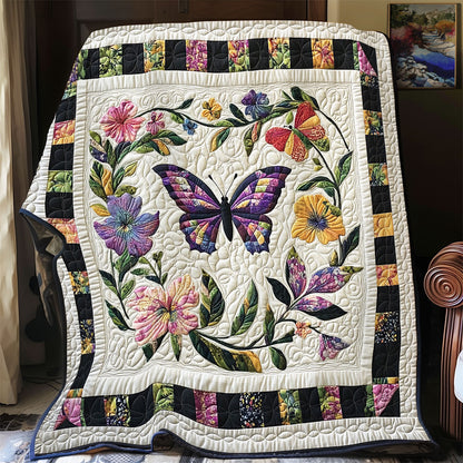Butterfly Haven YR2101027CL Quilt