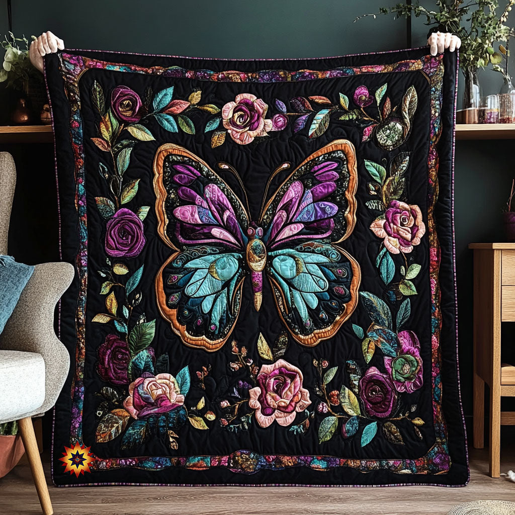 Butterfly Purple WX0712002CL Quilt