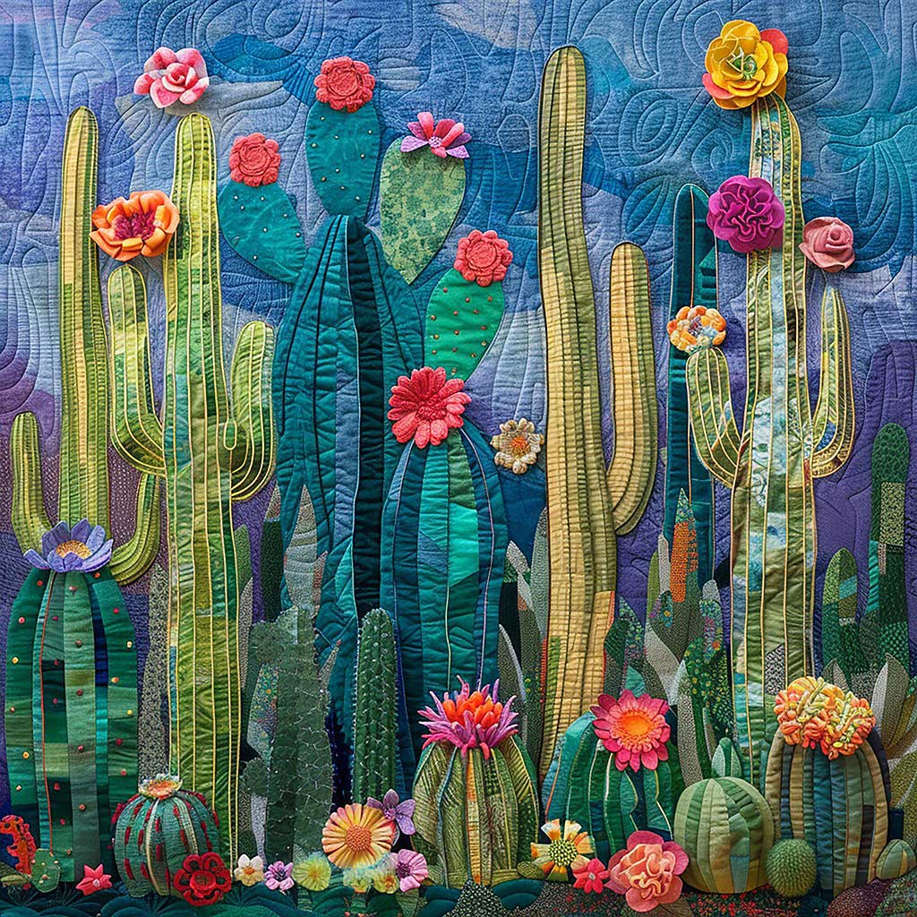 Cactus Farm WM1008076CL Quilt