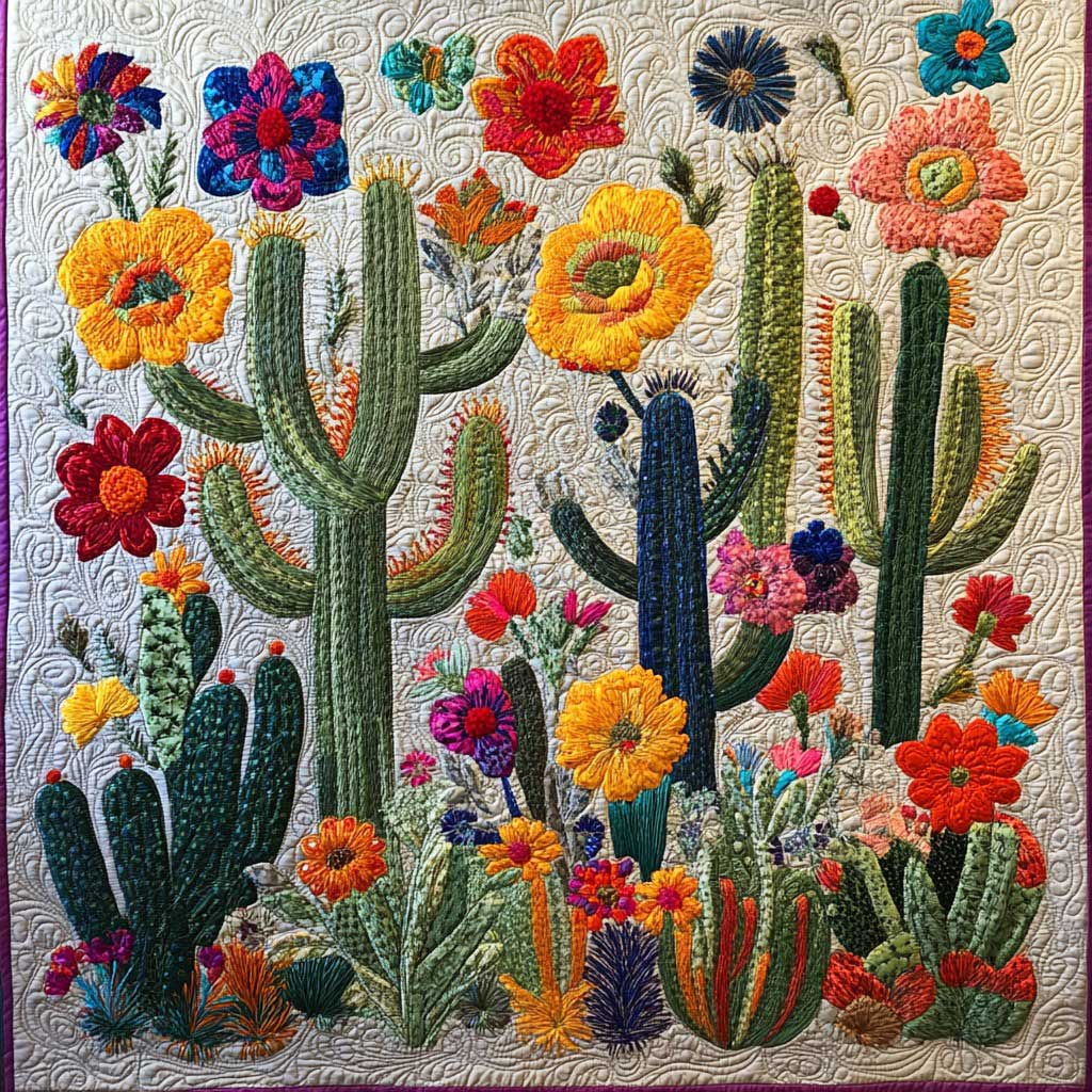 Cactus WM0308135CL Quilt Pillow Case