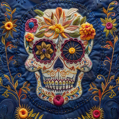 Calavera Sugar Skull WJ1409001CL Quilt