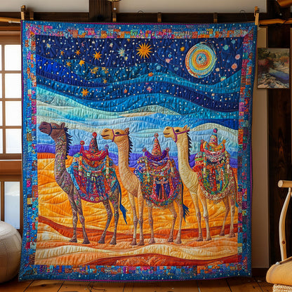 Camel In Desert WY1001114CL Quilt