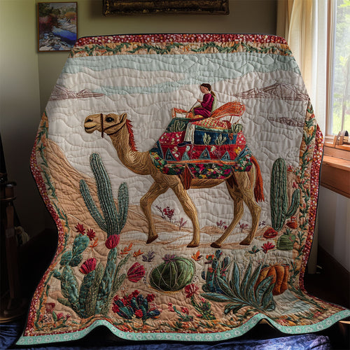 Camel Walking WX0712006CL Quilt