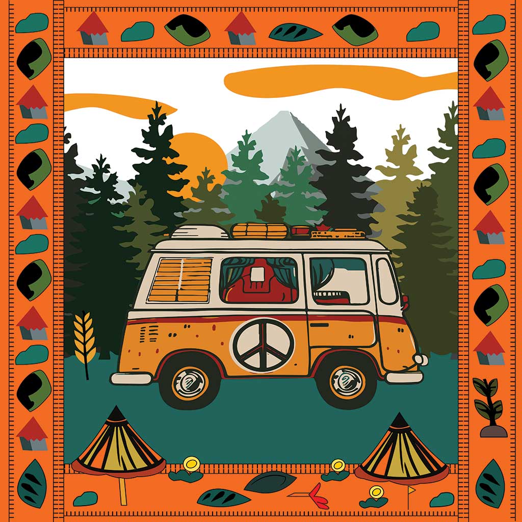 Camper Van WJ0308016WK Quilt