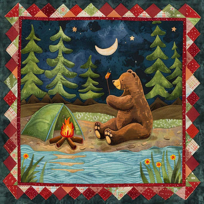 Camping Bear WJ2408001CL Quilt