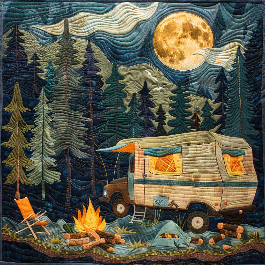 Camping Forest WM21080011CL Quilt