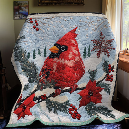 Cardinal Winter WX0712009CL Quilt