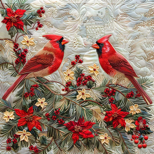 Cardinals Lovely WM0509028CL Quilt