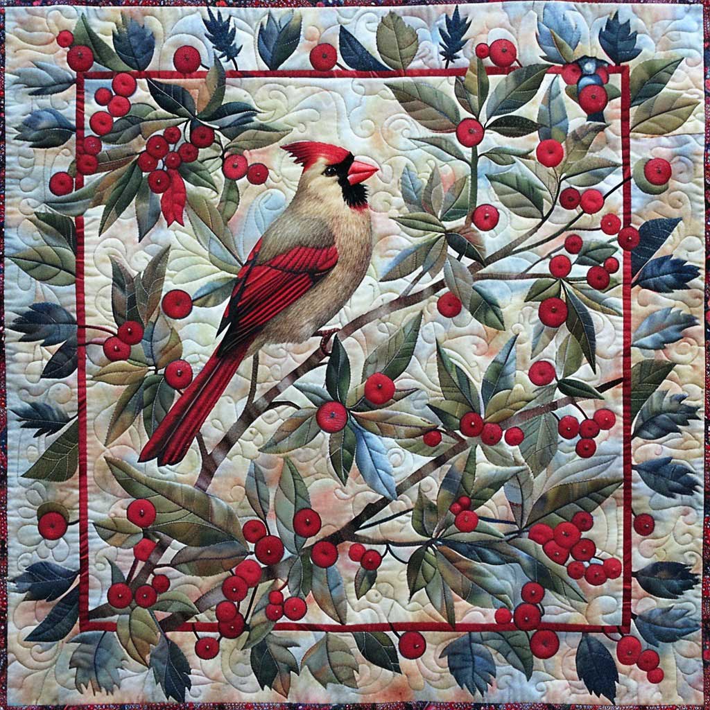 Cardinals WM2108026CL Quilt