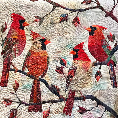 Cardinals And Friends WM1508047CL Quilt