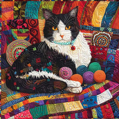 Cat And Yarn WM1008004CL Quilt